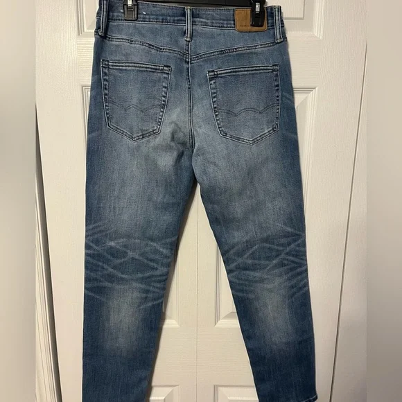 Aerie Men's Slim Fit Blue Jeans - Picture 2 of 5